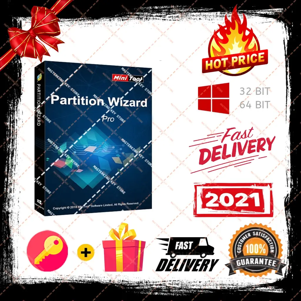 

Minitool Partition Wizard 12 Enterprise | rgnl Key | N Crk | Fr Wndw | Lfetme