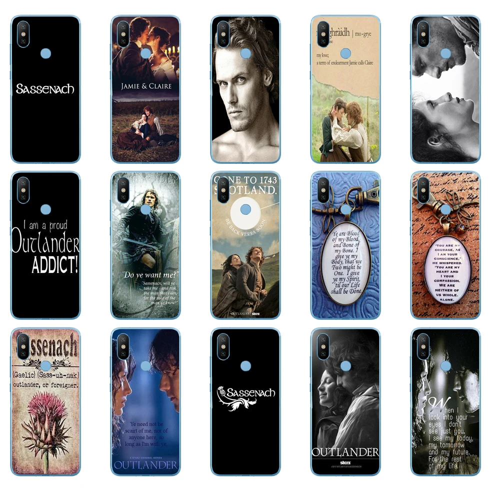 55DD OUTLANDER TV Jamie Fraser Мягкий силиконовый чехол с принтом для Xiaomi Redmi 6 6a mi 8 a2 lite note 5 pro 7