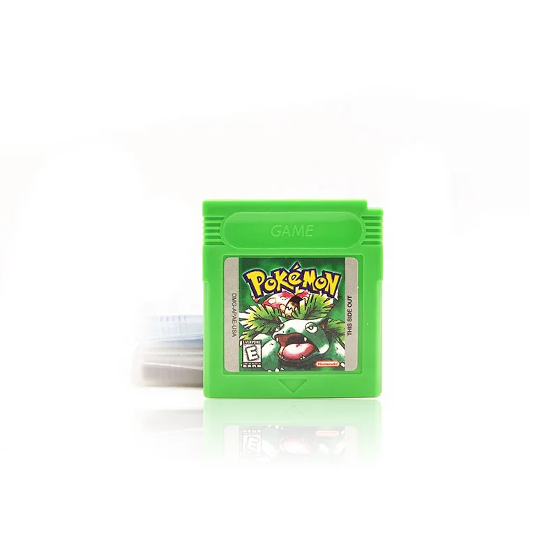 NEW Video Game for 16 Bit Cartridge Pokemon Console Card Series Yellow Red Blue Green Silver Crystal Golden Version | Игрушки и хобби