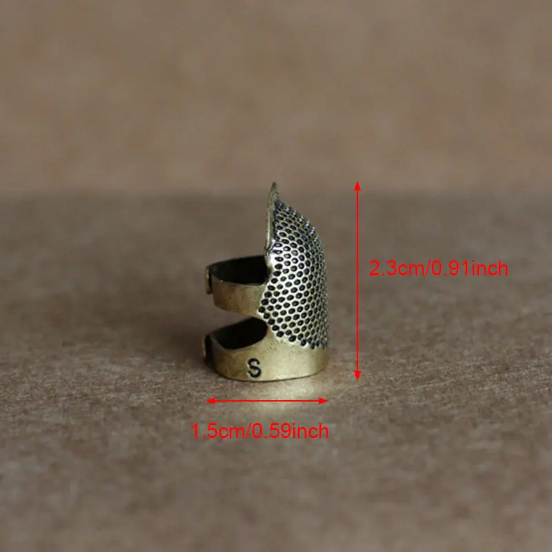 1 шт. античный латунный швейный наперсток Thimble обруч винтажный металлический