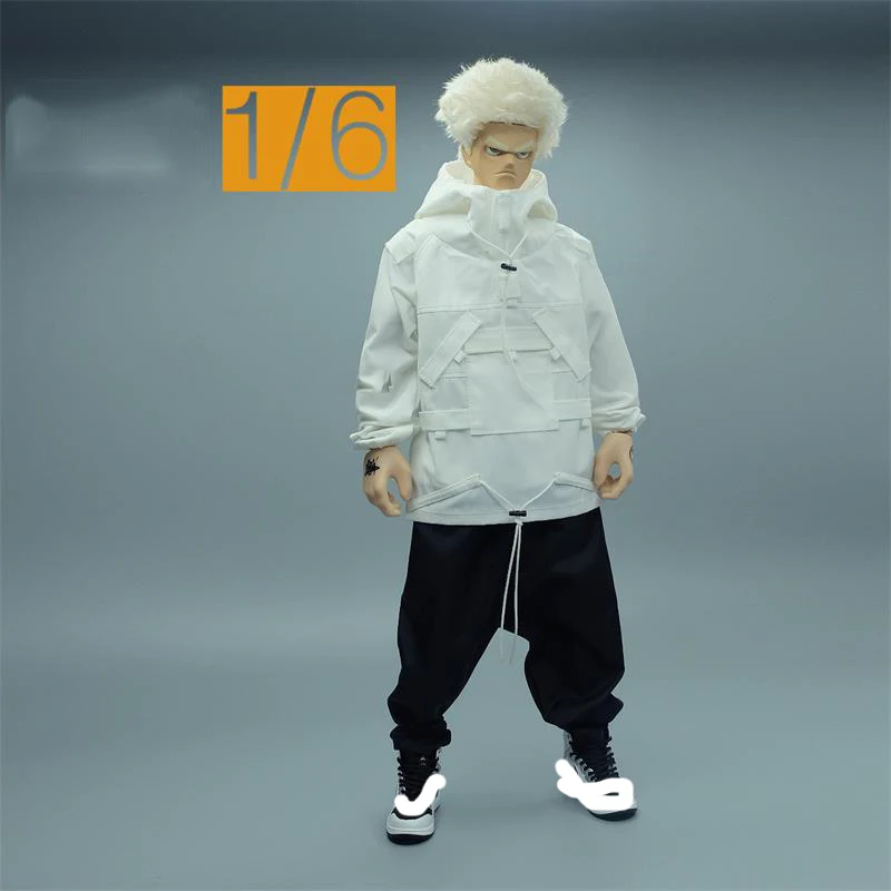 

In Stock For Sale 1/6 Scale Fashion Trendy Coat Dressing For 12 Inch Doll Soldier Figures Accessories For Collection