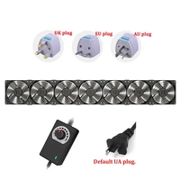 Zezzio 120mm powerful fan high-speed air volume server cooling system 3000RPM 220V BTC miner workstation cabinet fan