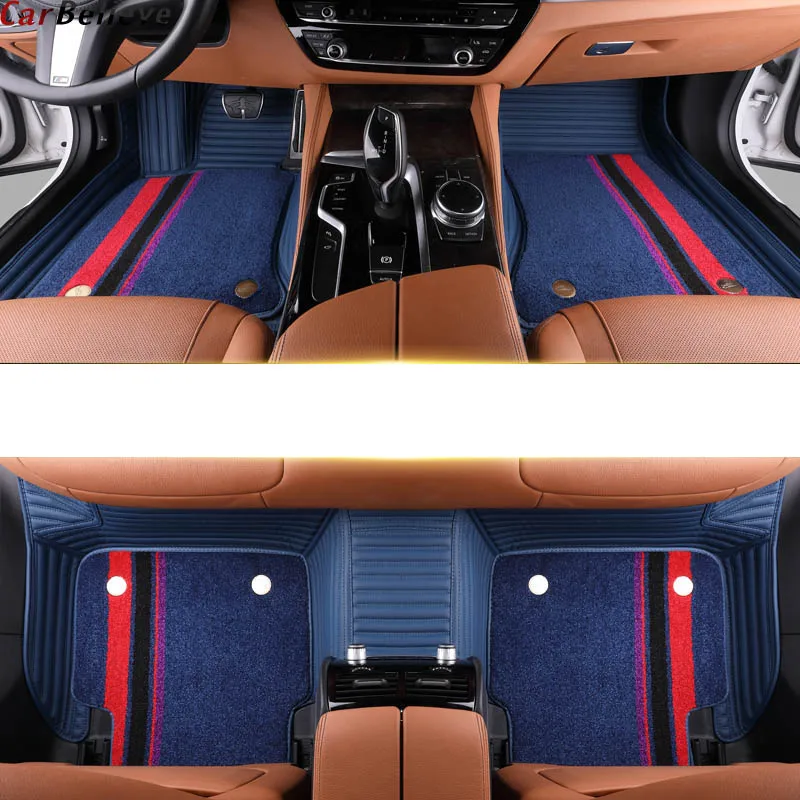 Изготовленные на заказ автомобильные коврики для mercedes w245 w169 ml w163 w164 w246 cls w219 w212 w245 cla gla e-class аксессуары ковры - Название цвета: Color 7