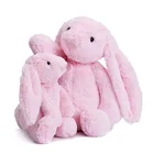 Мягкие набивные животные для детей с длинным ухом кролик спящий милый мультфильм плюшевая игрушка набивные куклы-животные подарок для детей на день рождения