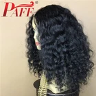 Кудрявый кудрявый парик U-образный парик из натуральных волос бразильский Реми плотность 180 без клея парик из натуральных волос для чернокожих женщин Среднийлевыйправый