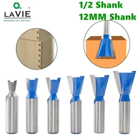1pc 12mm shank 12 dovetail joint router bits set 14 degree woodworking engraving bit milling cutter for wood