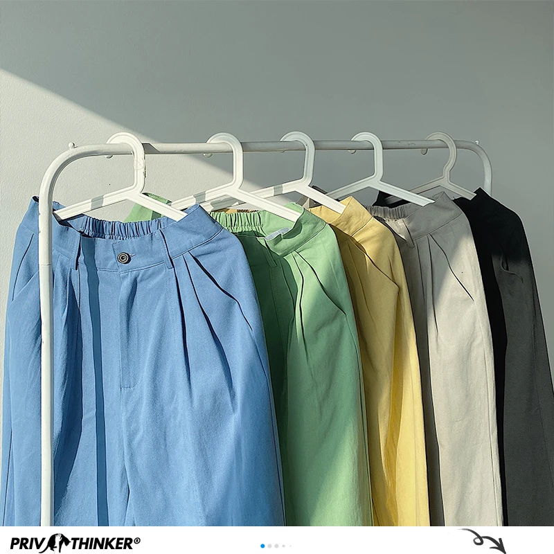 Женские свободные брюки Privathinker повседневные хлопковые большого размера с