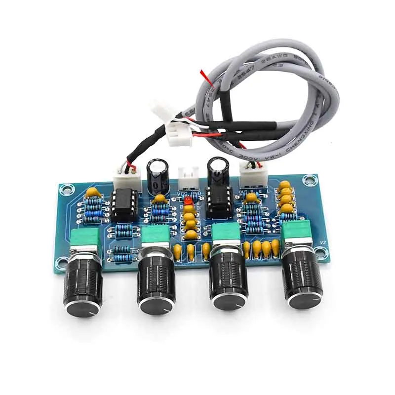 

KYYSLB DC12~24V XH-A901 NE5532 Digital Power Amplifier Board Supporting Tone Board High and Low Sound Adjustment Front Board