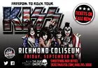 KISS FREEDOMROCK TOUR 2016, ричмондский концерт, флаги США, шелковая тканевый плакат, художественное украшение для спальни