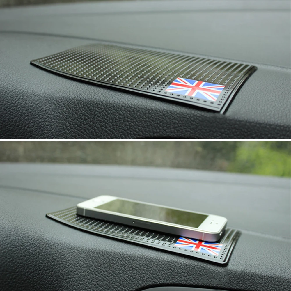 Автомобильный держатель для телефона на присоске Противоскользящий коврик Mini