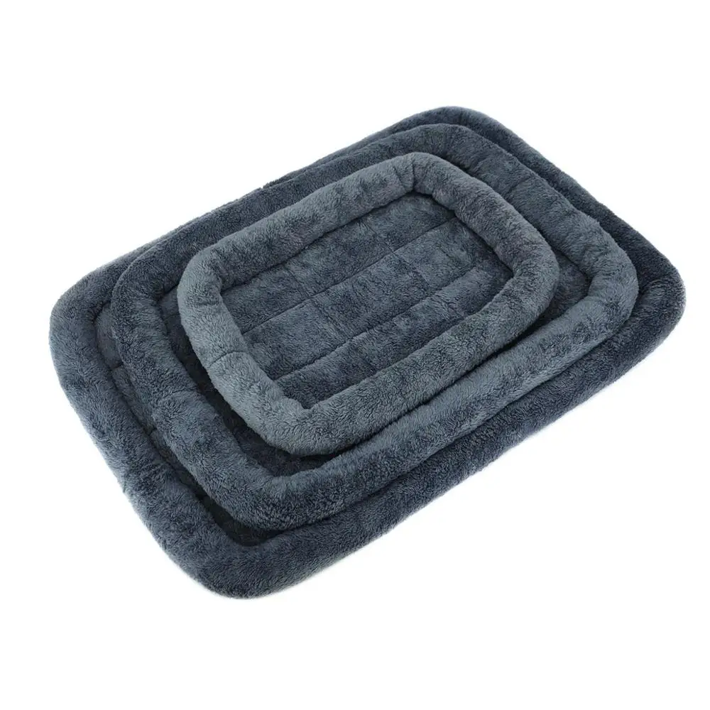 

Dog Bolster Bed Mat Washable Crate Mattress Non Slip Pet Cushion Dog Bed Washable Pet Mattress sofa bed pets dog supplies