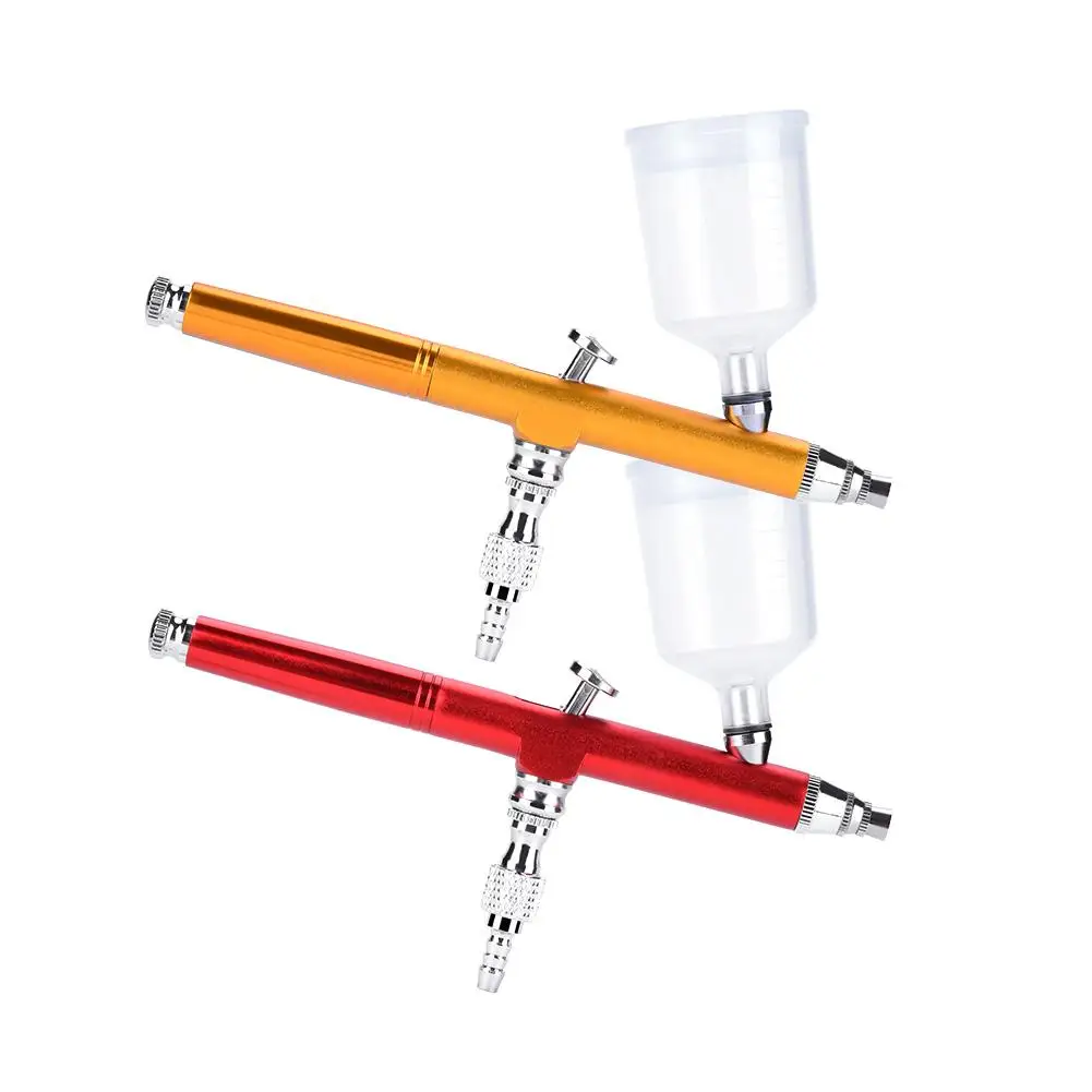 

0.3mm Gravity Feed Airbrush Spray Gun Paint Tattoo Kit For body Art Paint Cake Decor Spray Tattoo Machine With 20 40cc Cup Model