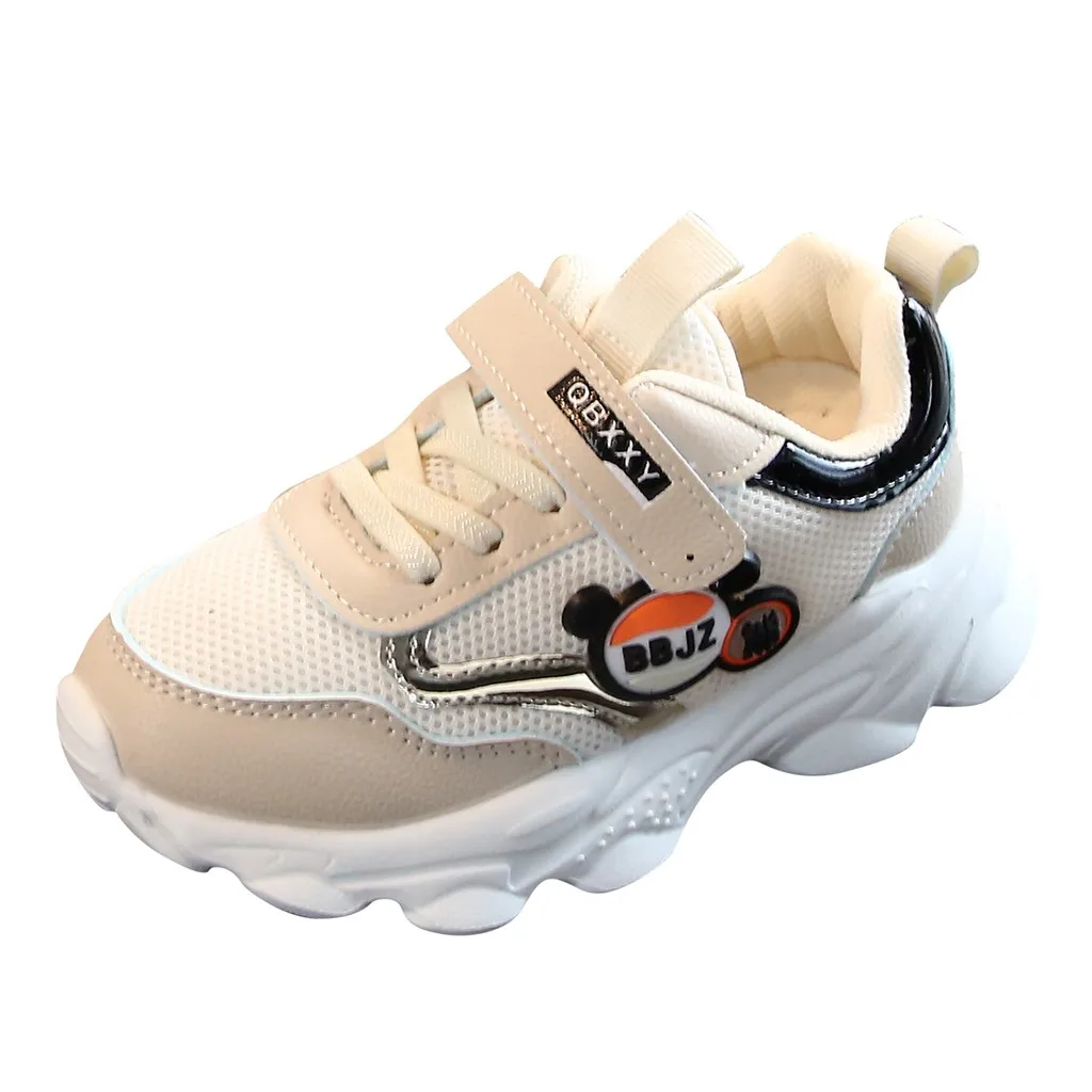 Детские кроссовки с рисунком медведя из мультфильма спортивные сеточкой для осени и зимы 2019|Сапоги| |