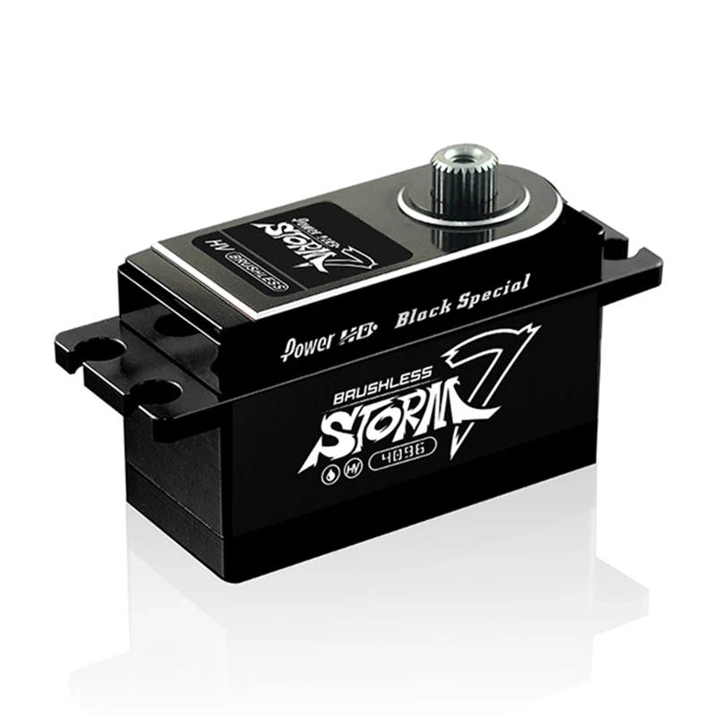 Мощность HD STORM-7 10 кг 6 в бесщеточный рулевой механизм цифровой сервопривод совместимая Futaba JR SAVOX Metal gear s RC управление RC автомобиль