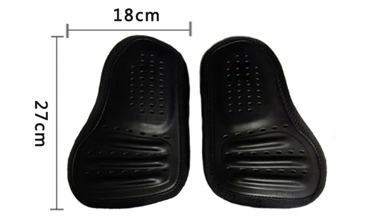 only chest pad Мотоциклетная куртка вставка Защитная Шестерня грудь позвоночник Локоть Подушка под плечи Жесткий Корпус противоударный Броня - Цвет: only chest pad