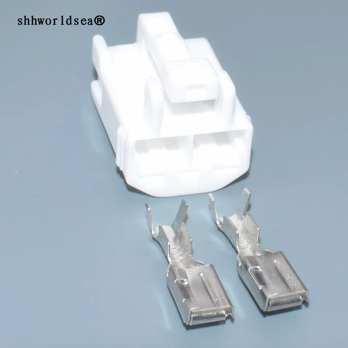 Worldgolden 2-контактный разъем серии TS 4 8 мм (187) электрический 6098-0325