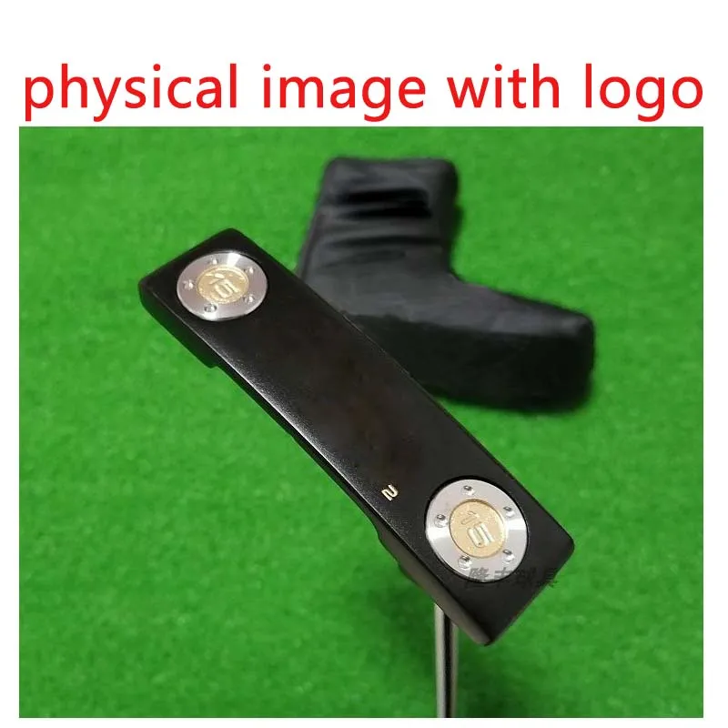 

Dog golf black/blue putter straight bar putter