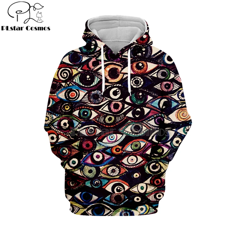 

PLstar Cosmos Hippie Mandala Trippy Abstract Psychedelic eye 3d hoodies/Sweatshirt Winter autumn Long sleeve streetwear-40