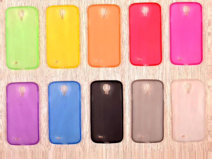 Отличная цена чехол для samsung Galaxy S4 IV i9500 5 &quotдюймов ультра тонкий прозрачный