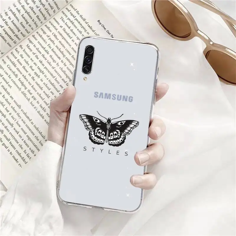 

Aesthetics harry style Phone Case Transparent For Samsung Galaxy A71 A21s S8 S9 S10 plus note 20 ultra