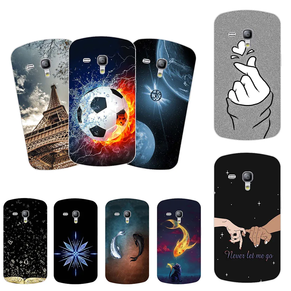 Мягкий с рисунком из ТПУ чехол для samsung Galaxy S3 Mini S3Mini GT i8190 i8200 Оригинальный телефона
