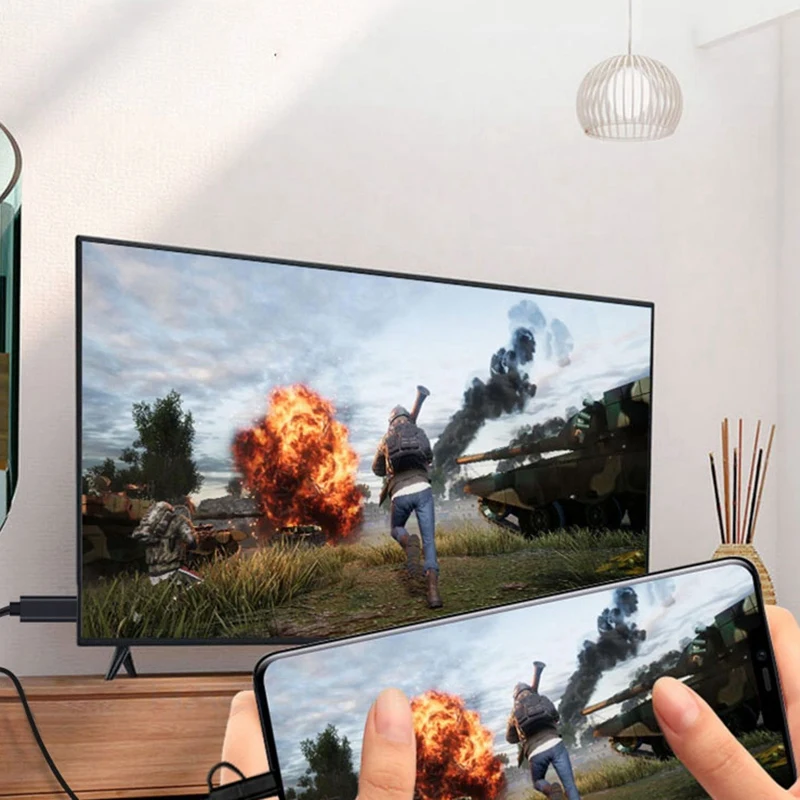 USB-HDMI зеркальный литой кабель с аудио MHL для Ios Phone Pad Интерфейс Android Phone To светодиодный tv Micro-usb type C To HDMI