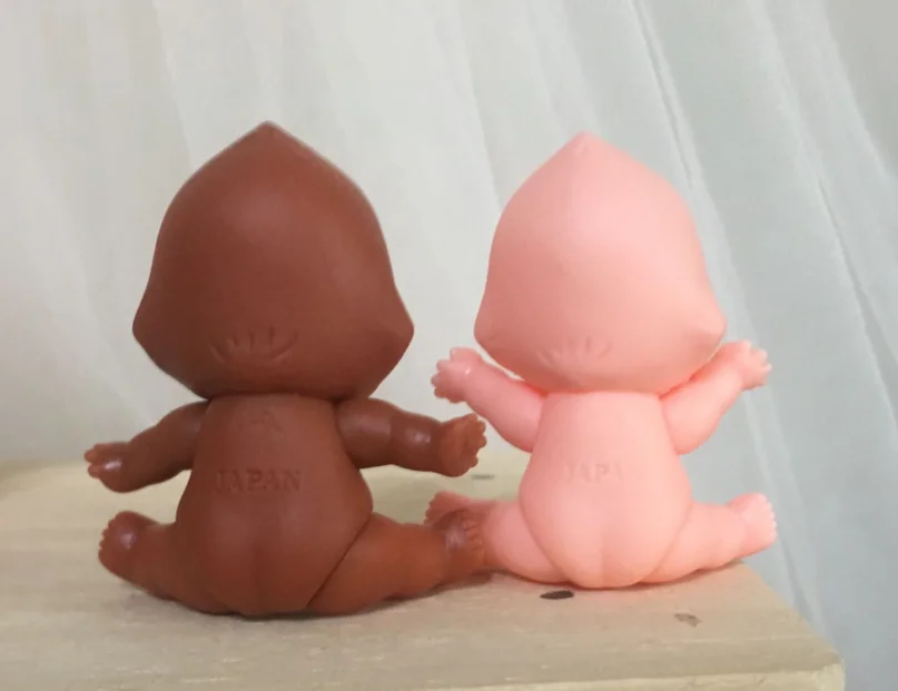 2 шт./партия кукла-ангел пластиковая для свадьбы 5 см стоящая ползания молитвенная