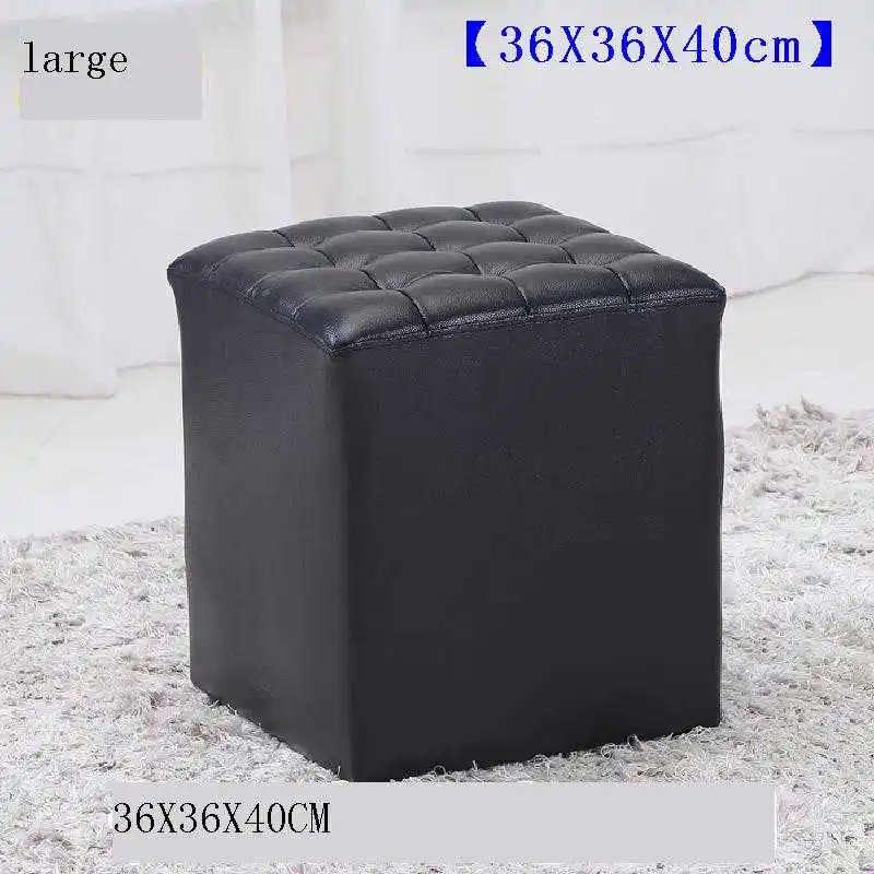 

Banc De abure Pouffe Storage Footstool Pouf Rangement Banco patero Sgabello abouret Ottoman Change Shoes Poef Foot Stool