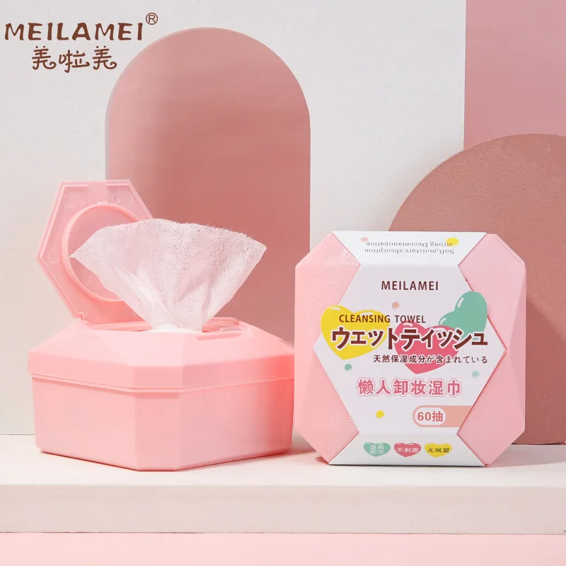 Съемный Neutrogena очищающие салфетки ленивый одноразовые снятия макияжа ткани в