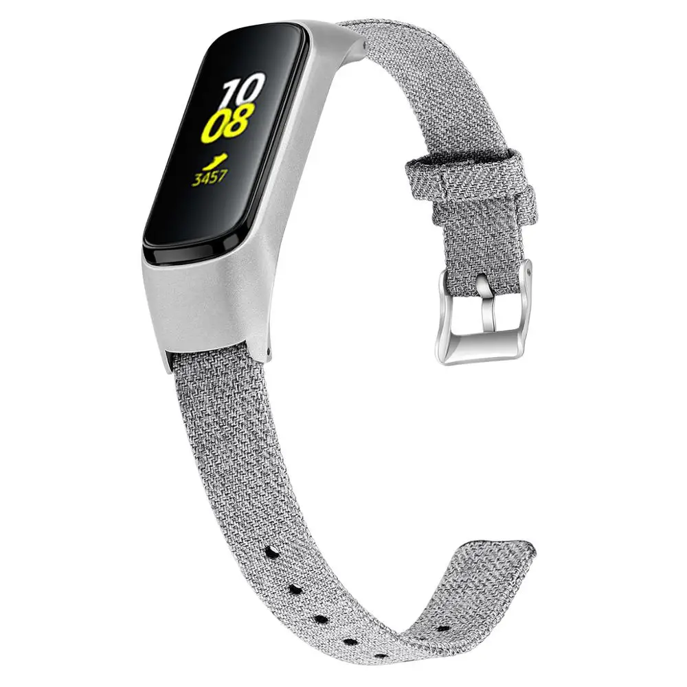 Ремешки для наручных часов Samsung Galaxy Fit E R375 модный тканевый сменный ремешок +