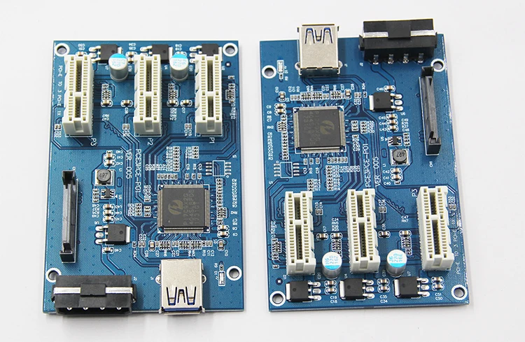 PCI 1 на 3 Райзер-карта PCI-адаптер 1x интерфейс Плата расширения 3-портовый слот PCIE от AliExpress RU&CIS NEW