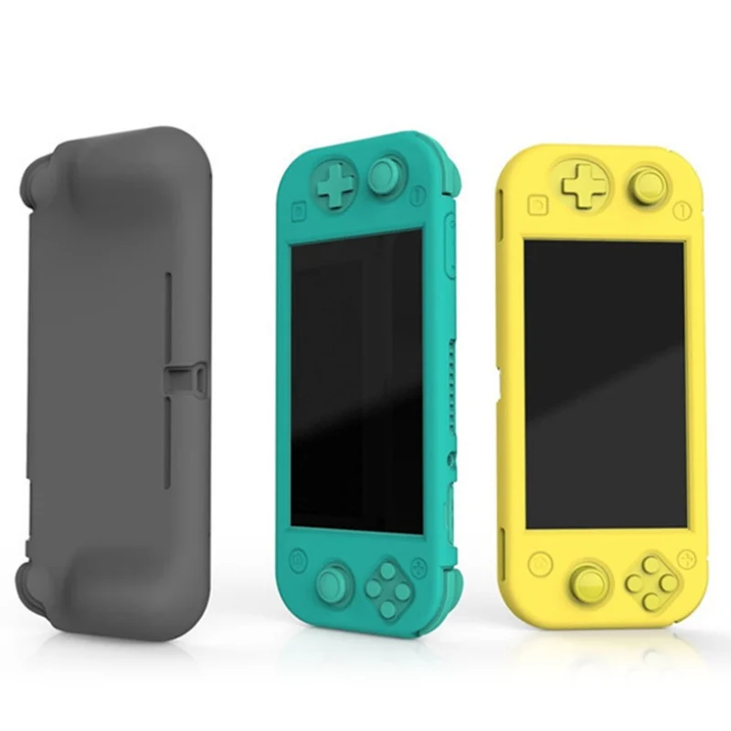Чехол для nintendo Switch Lite Мягкий силиконовый чехол защитный ТПУ Fundas Coque|Чехлы| |