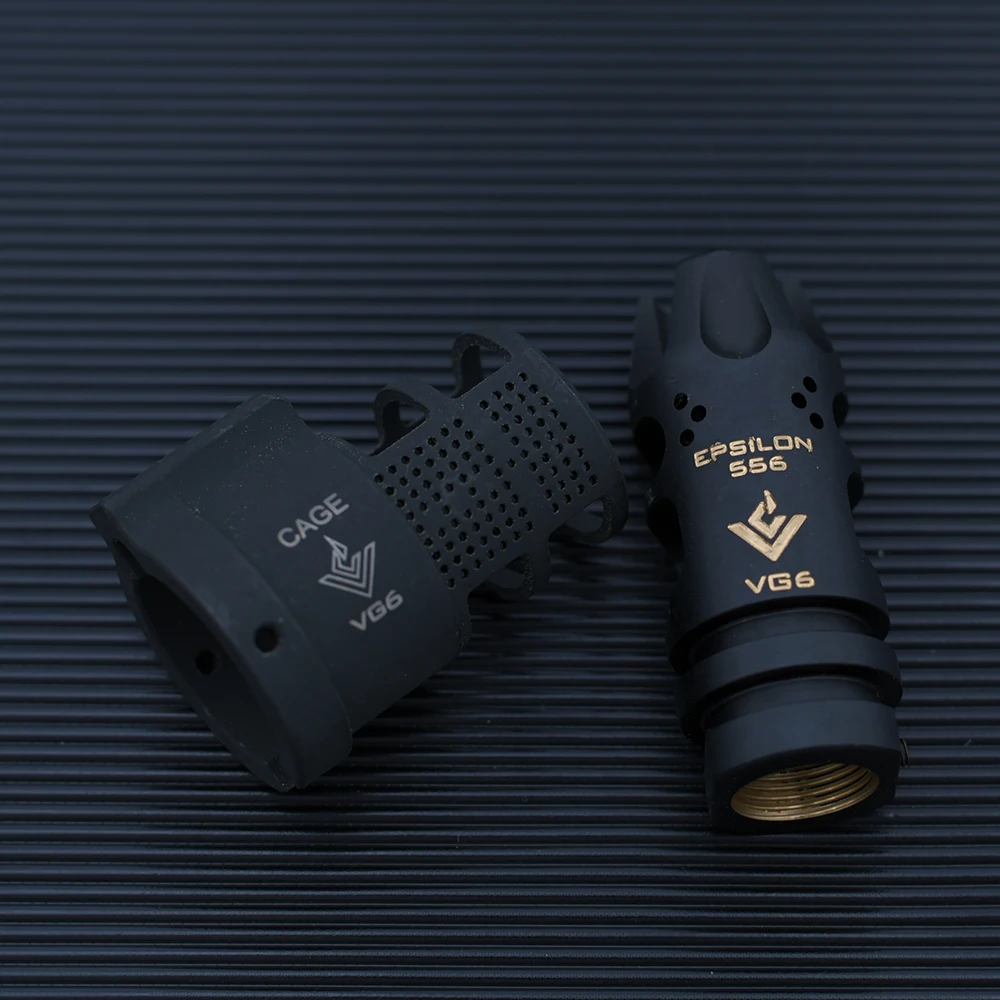 VG6 Cage 14 мм CCW Thread EPSILON 556 подавитель адаптер вспышка Hid намордник устройство для