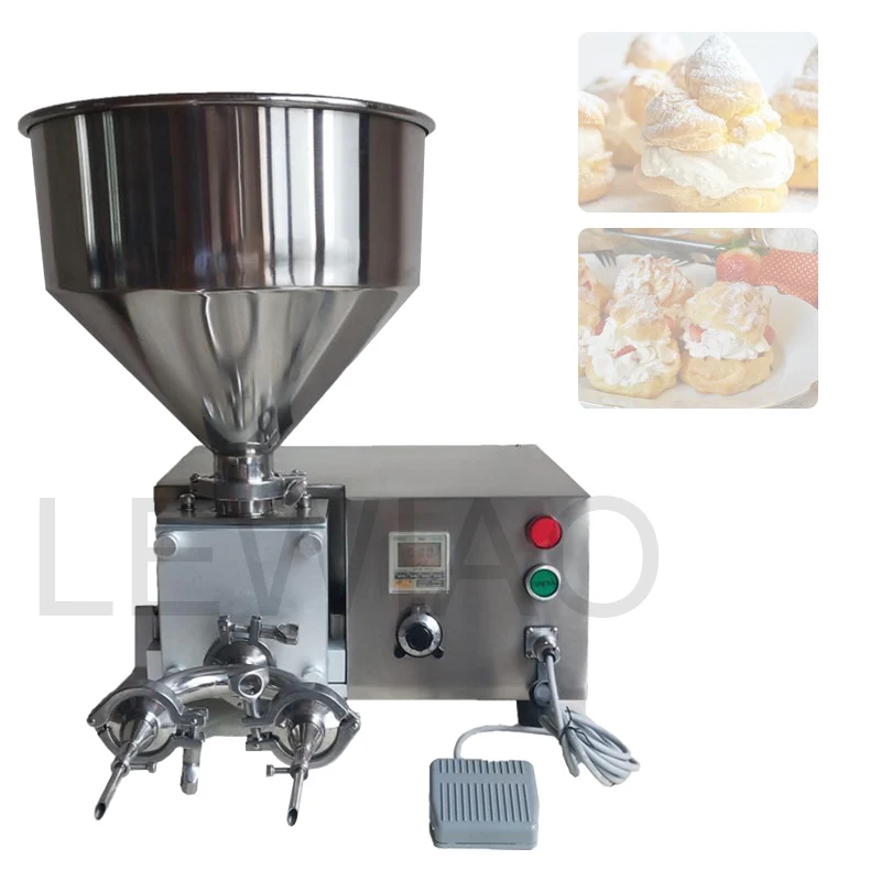 

Puff Core Injection Machine And Cream Puff Injector Machine Cream Filling Machine
