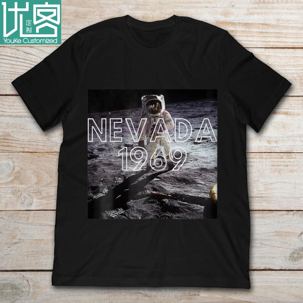 Мужская футболка Nevada Armstrong Landing On The Moon модель 1969 2019|Мужские футболки| |
