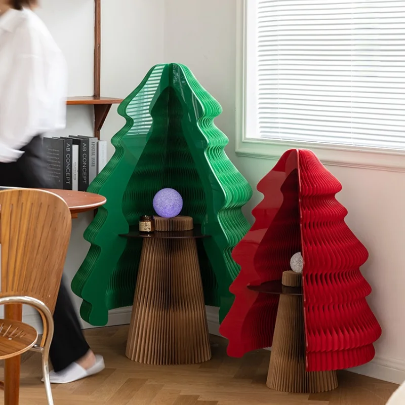 

Decorative Christmas Tree Folding Led Luminous Shopping Mall New Year Decoration Living Room Decoration Home Decoration Props