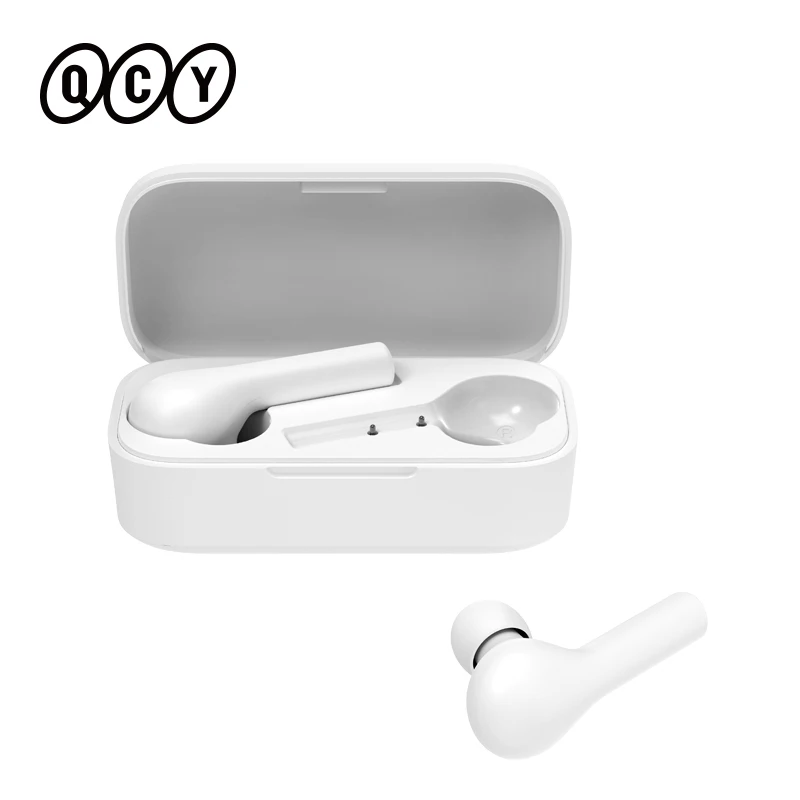 QCY T5 Bluetooth 5.0 Wireless Earphones Sport Running Headphones Touch...