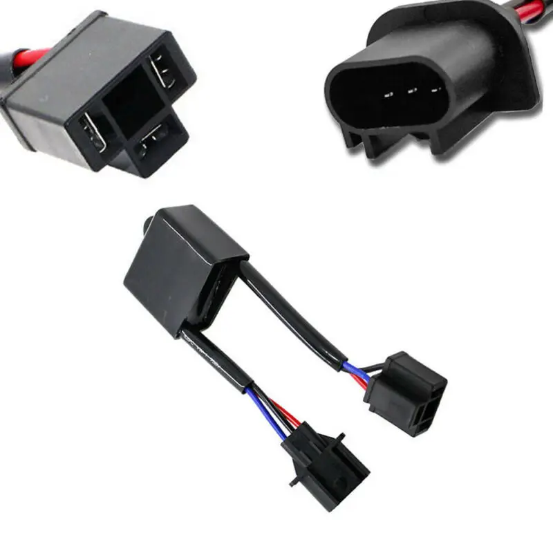 

Anti-Flicker Decoder Decoders H4 To H13 For Jeep Wrangler JK Any 7" Round Newest Duable