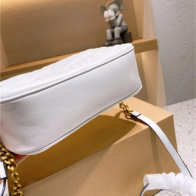 

High Quality Shoulder Messenger Bags Women Purse and Handbags 2021 New Famous Designer Lattice Small Square Bags Gg Sac A Main