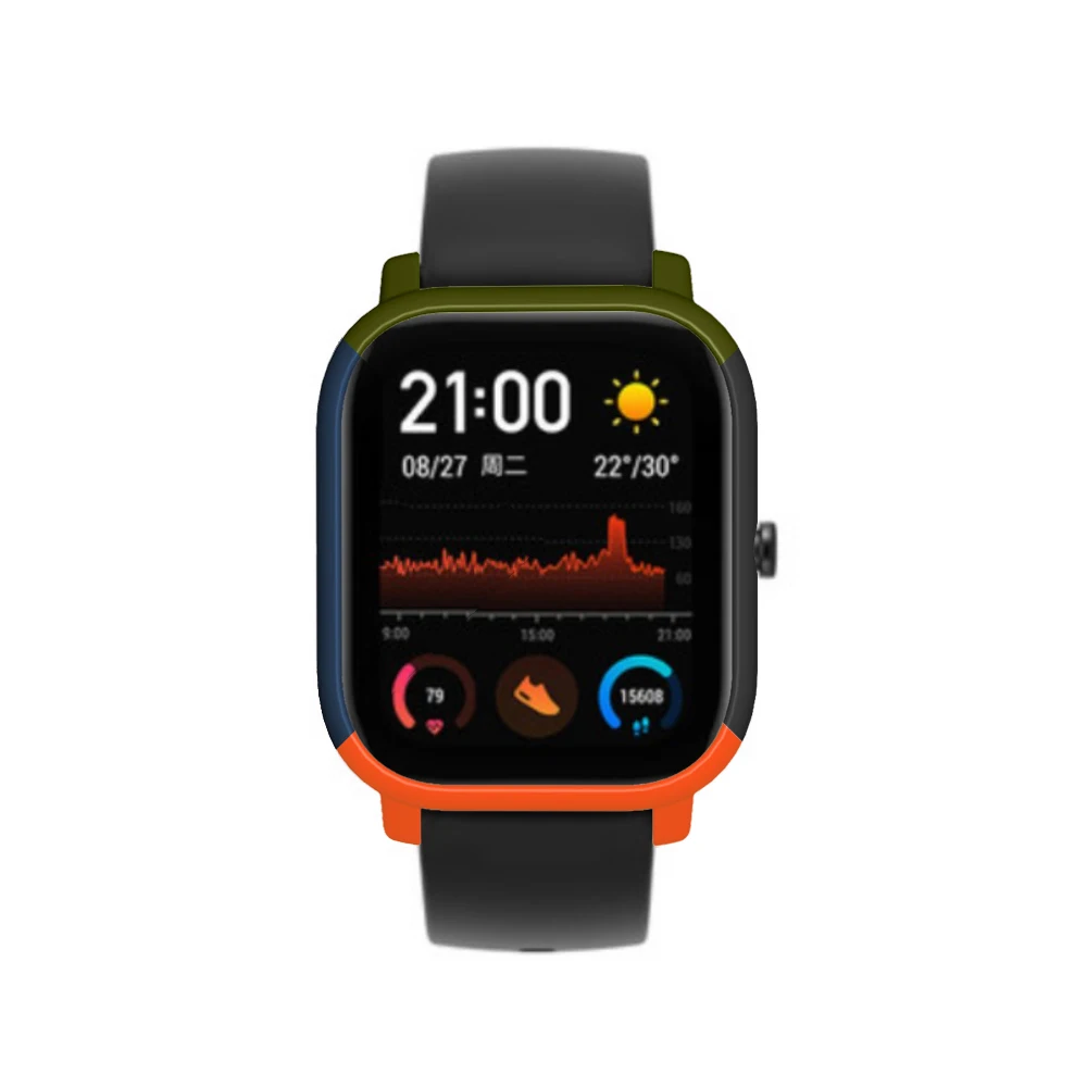 Защитный чехол для Xiaomi Huami Amazfit GTS часов из поликарбоната защитная рамка бампера