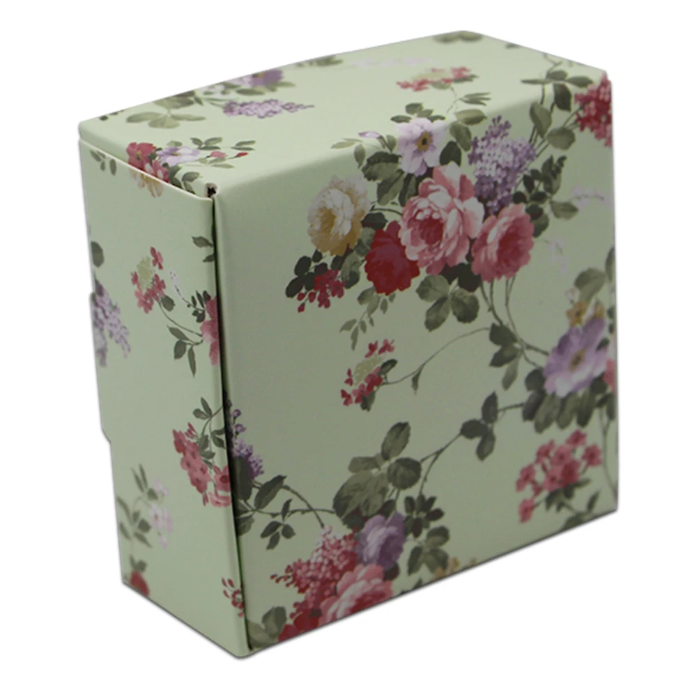 30 шт./лот маленькая Подарочная коробка из крафт бумаги для мыла ручной работы