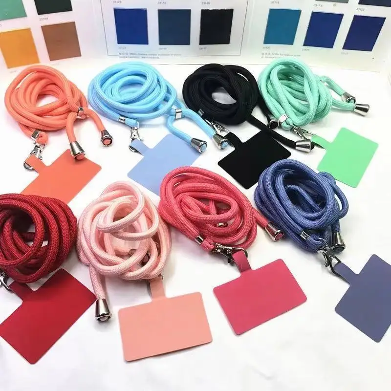 universal phone lanyard adjustable detachable neck cord lanyard strap for mobile phone accessories cell phone rope neck straps free global shipping