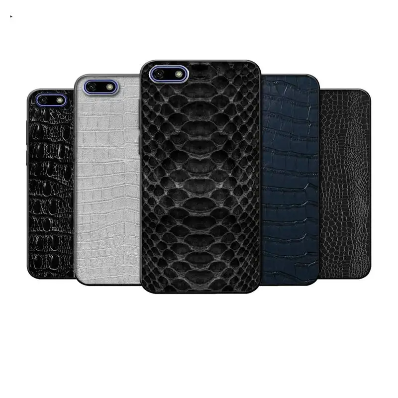 

Crocodile skin Phone Case For Xiaomi 5 6 8 9 10 F1 X Se Lite Pro Note Mix 2 3 10 Cover