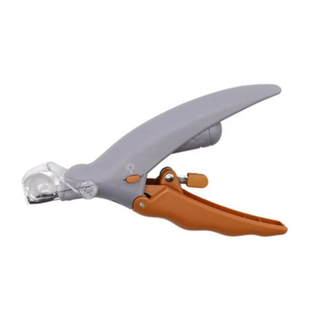 

LED Pet Nail Clippers Pet Luminous Practical Nail Clippers Cat Dog Nail Clippers With Magnifying Glass Light