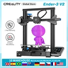 3D-принтер Ender-3 V2 CREALITY Slilent Mianboard, новый UI-экран с продолжением печати
