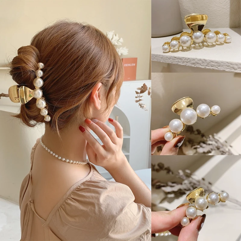 Женские металлические жемчужные Заколки CYGJFC заколка для волос женская шпилька