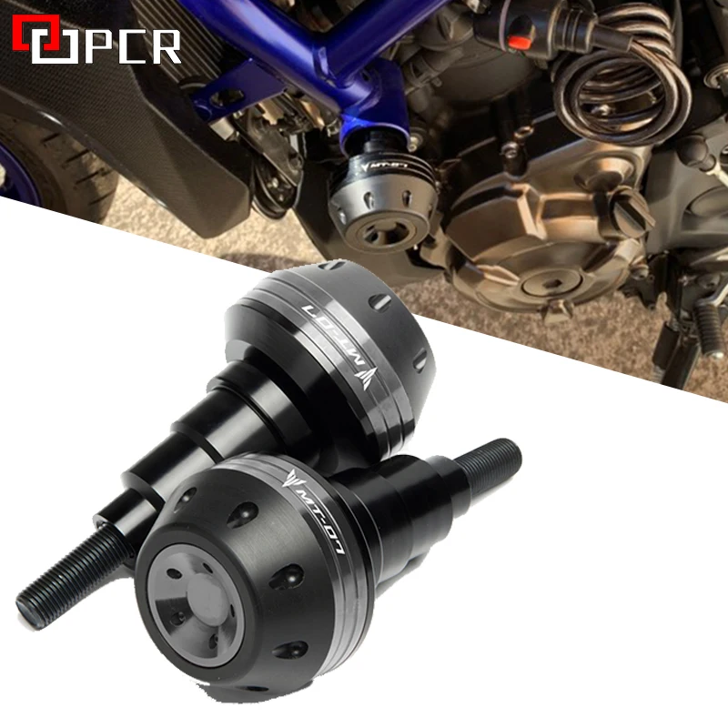 

For Yamaha MT03 MT07 MT09 MT 03 MT 07 MT 09 2014-2020 2021 Motorcycle Aluminum Frame Sliders Crash Falling Protector protection