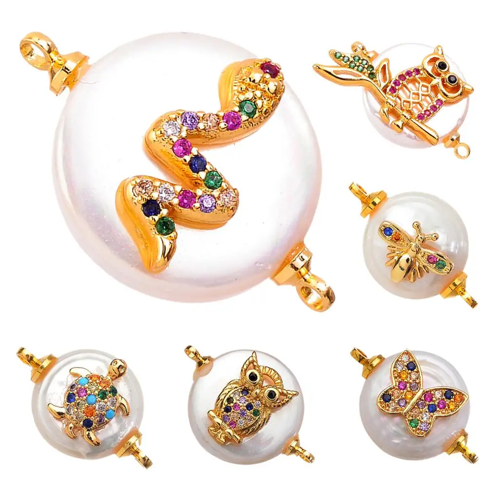 Peixin высококачественный жемчужный разъем для мелких животных сова змея маленькая