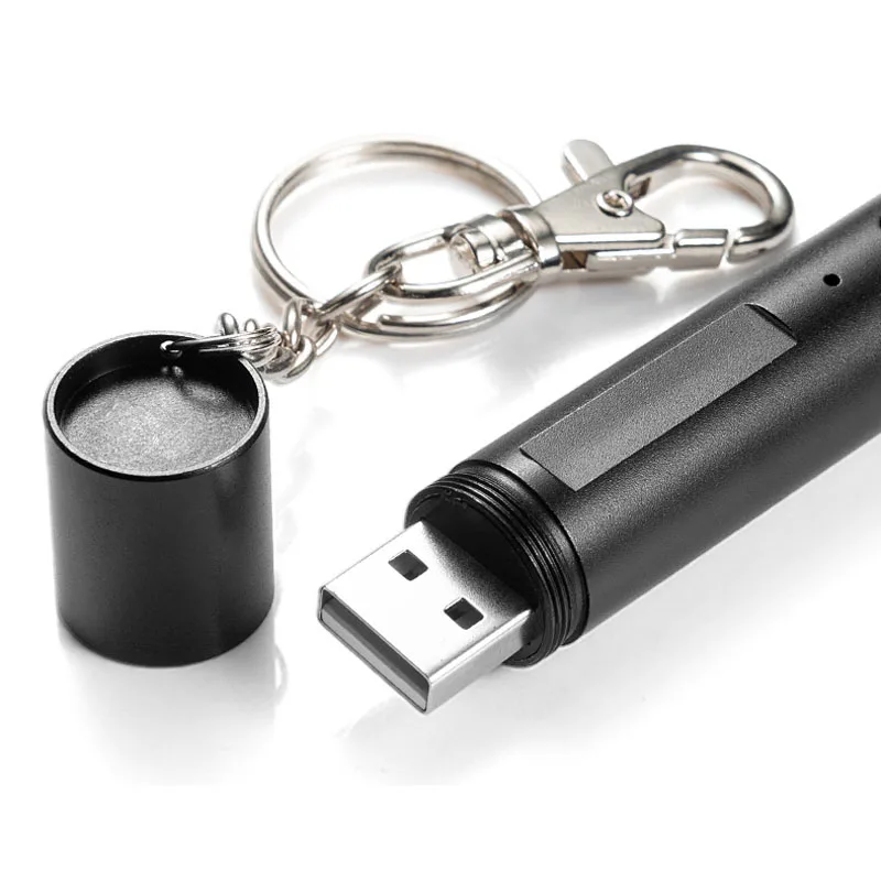 Зеленая лазерная указка с USB мощный зеленый охотничий лазер красной точкой 5 мВт