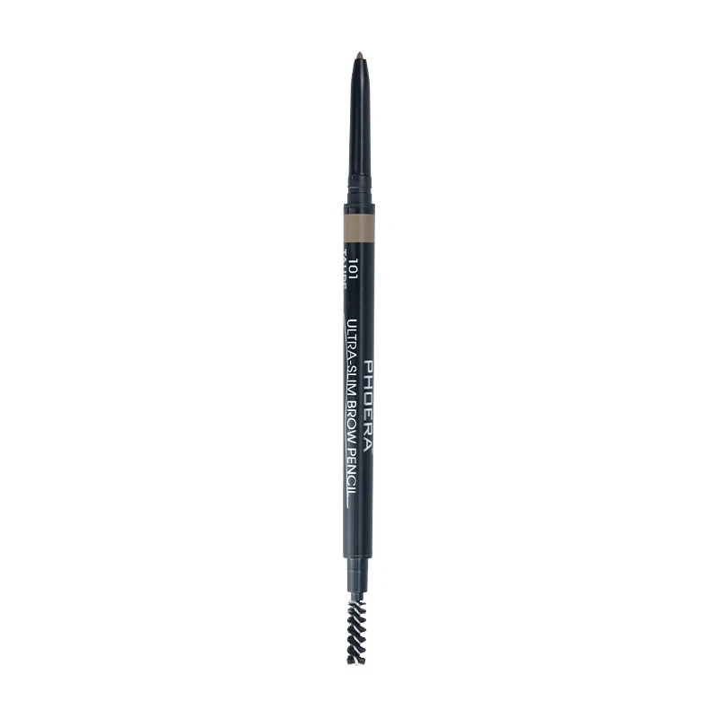 1Pc Double Ended Extreme Thin Eyebrow Pen Long Lasting Waterproof Easy to Wear Sweatproof Not Blooming Not Fading Brow Pencil